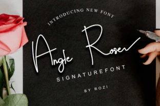 Angle Rose Font Review: A Handwritten Script with Genuine Charm