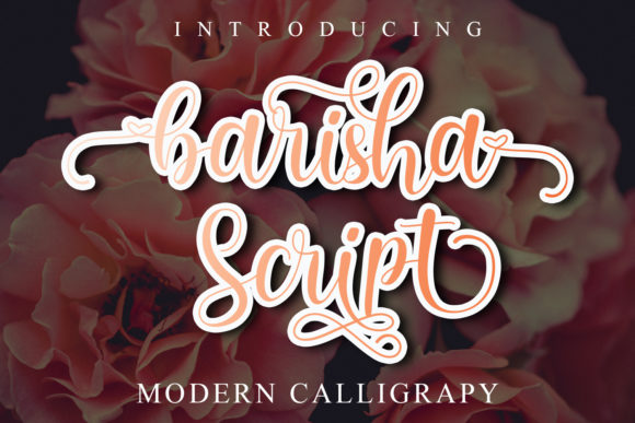 Barisha Script: A Handwritten Font for Crafters and Product Makers