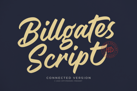 Billgates Script: A Vintage Typeface for Modern Campaigns