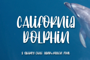 California Dolphin Font: A Friendly Script for Editorial Design