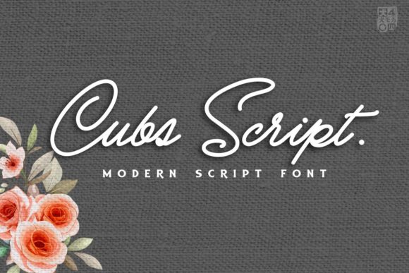 Cubs Script Brings Warmth and Polish to Small Business Branding