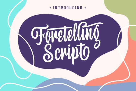 Foretelling Script: The Handwritten Font That Captures Attention