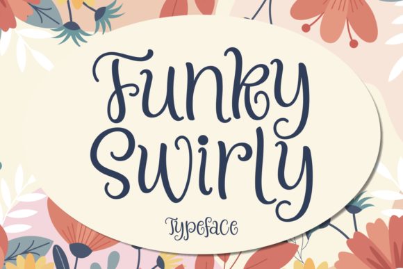 Funky Swirly: A Handwritten Font for Editorial Design