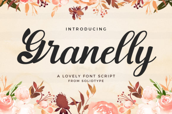 Granelly Script brings warm personality to web layouts