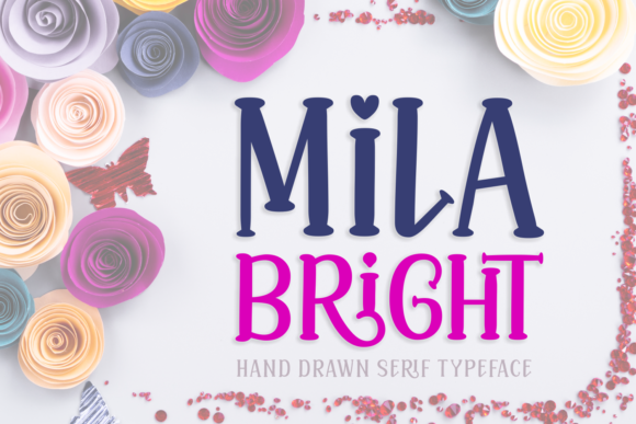 Mila Bright Font: Handwritten Charm for Labels and Printables