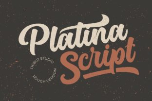 Platina Script - Rough: A Handwritten Font Built for Digital Branding