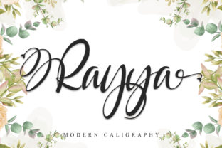 Rayya: A Modern Calligraphy Font for Digital Design
