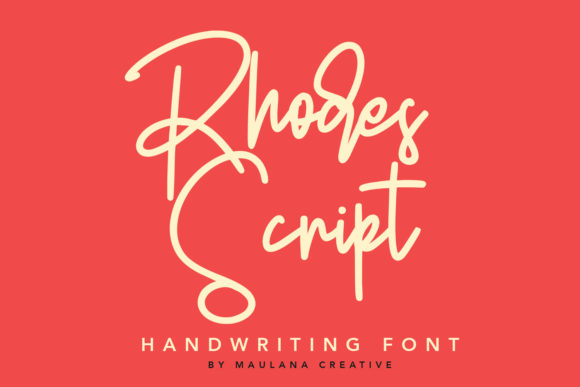 Rhodes Script Brings Editorial Warmth to Modern Publishing
