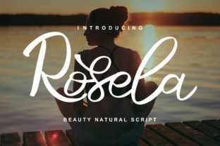 Rosela: A Handwritten Font That Feels Like a Warm Welcome